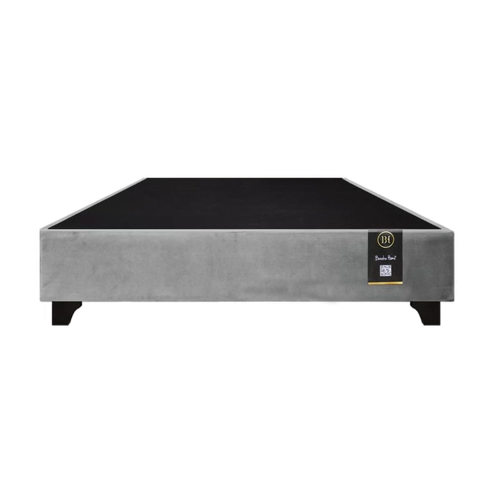 Base De Cama Luton 1.5 Plz - Gris claro