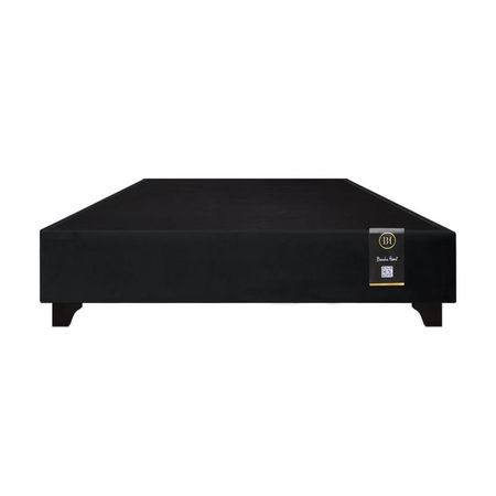 Base De Cama Luton 1.5 Plz - Negro