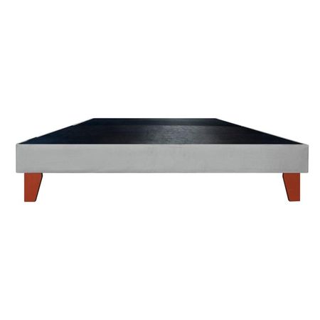Base de Cama Luton Slim 2 Plz - Gris Claro