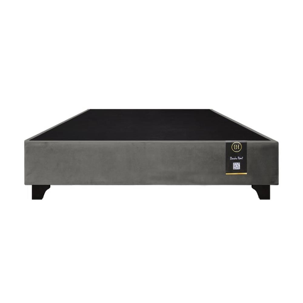 Base De Cama Luton 2 Plz - Gris Oscuro