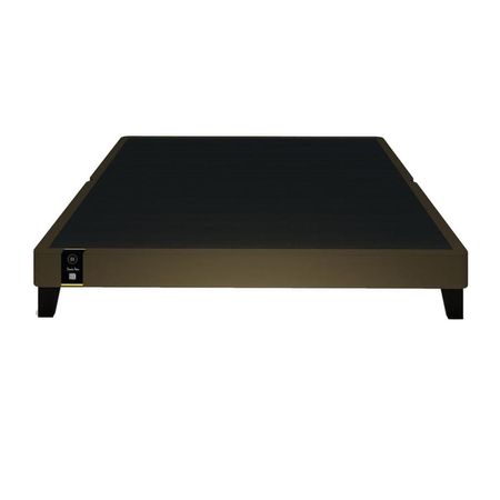 Base De Cama Europea Carintia King Americano 1.98 x 2.03 - Chocolate Claro