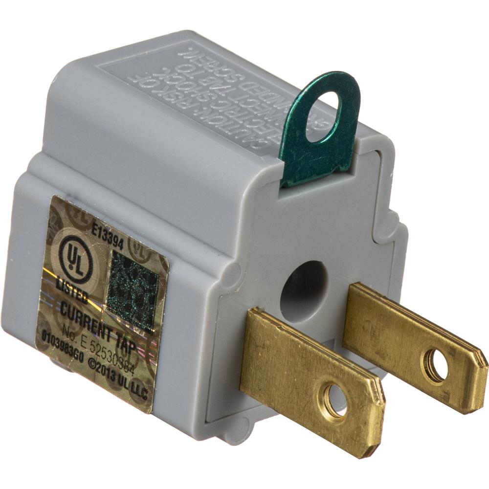 Adaptador de Enchufe LTM de 3 Patas USA a 2 Patas USA