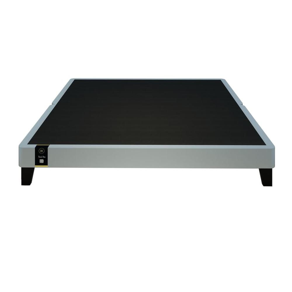 Base De Cama Europeo Carintia King Europeo 2.00 x 2.00 -Gris Claro