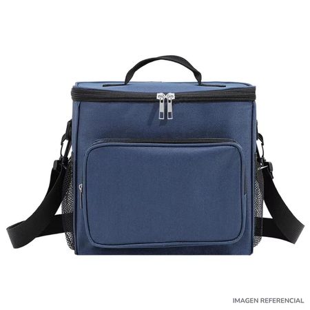 Bolso lonchera fiambrera impermeable termica Azul