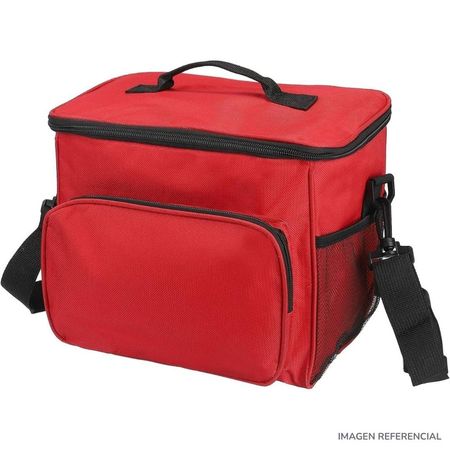 Bolso lonchera fiambrera impermeable termica Rojo