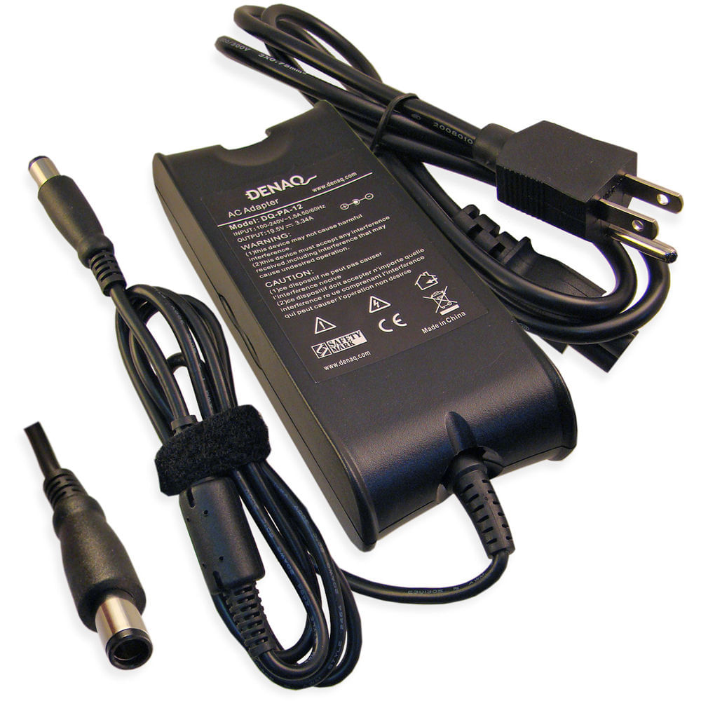 Adaptador AC Dantona para Laptops Dell (3.34A, 19.5V) - Fuente de Poder Extra Conveniente, Compatibl