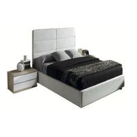 DM DORMITORIO QUEEN ZAR + VELADOR + COLCHON PARAISO