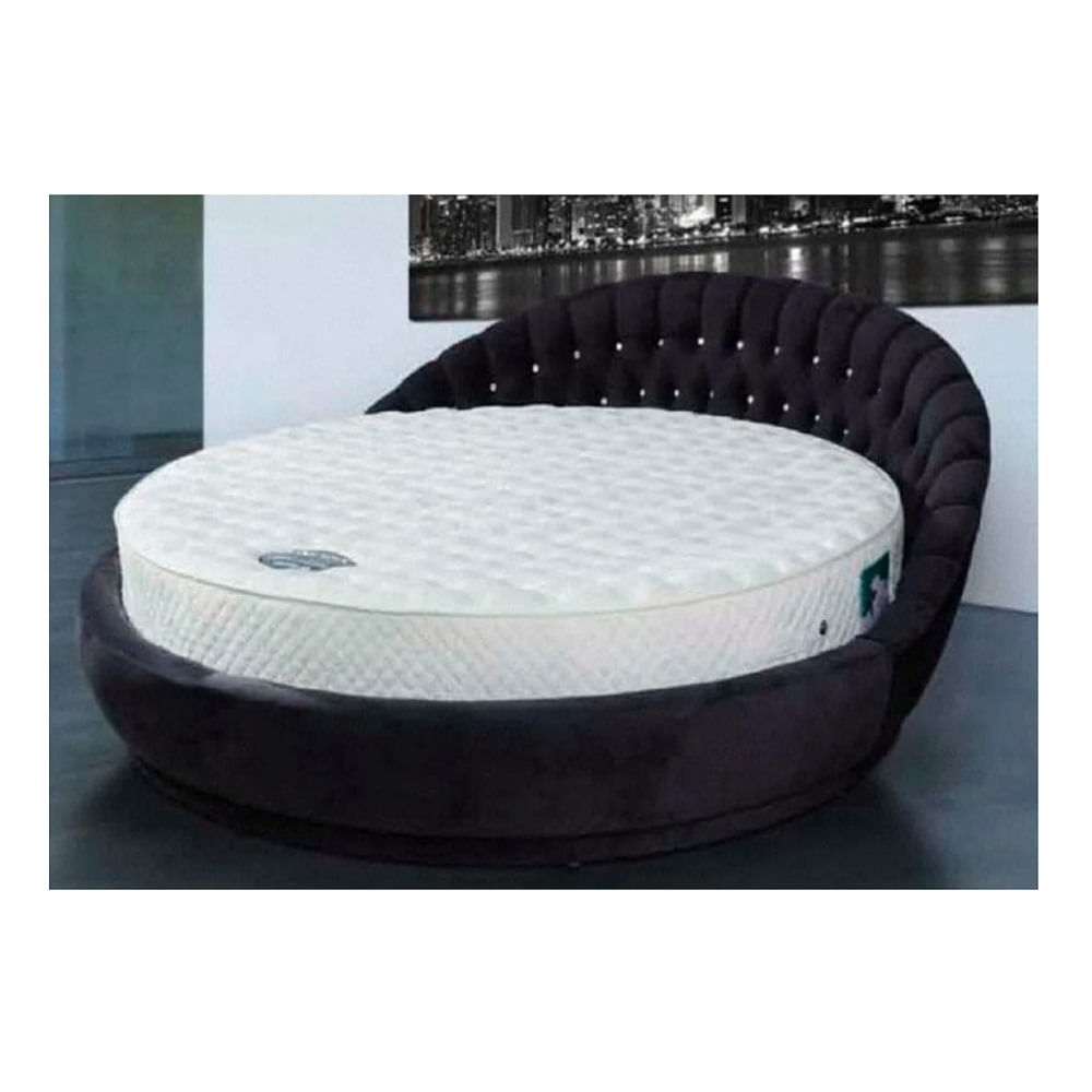 DORMITORIO DMUEBLES CAMA REDONDA ROMA