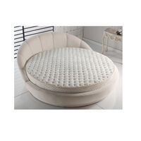 CAMA DMUEBLES PAIS DOBLE REDONDA + COLCHON PARIS