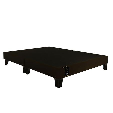Base De Cama Europea Carintia Queen Americano 1.53 x 2.03 -Chocolate