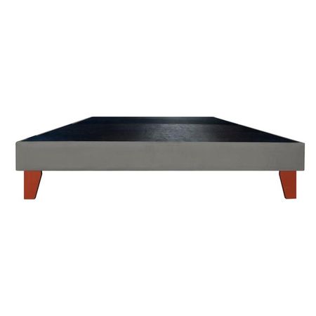 Base de Cama Luton Slim 1.5 Plz - Gris Oscuro