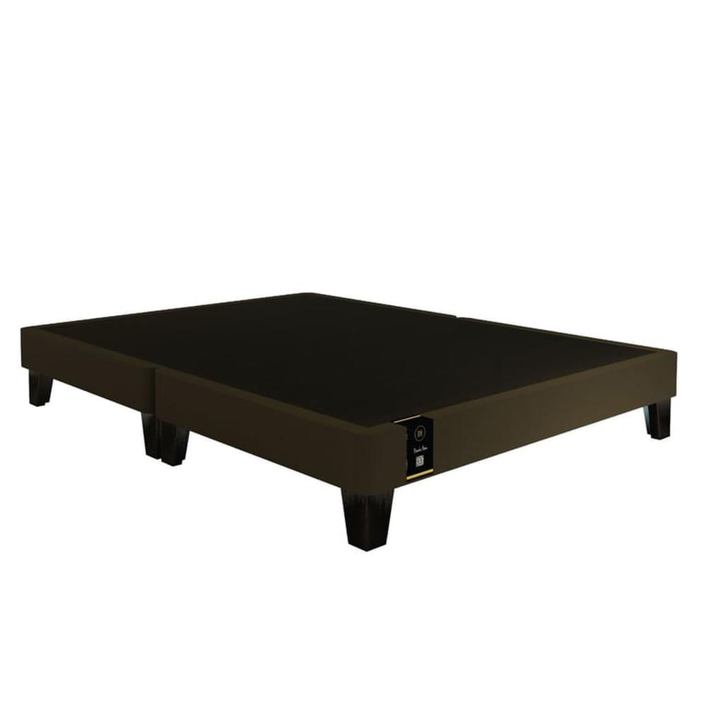 Base De Cama Carintia Queen Europeo 1.60 x 2.00 -Chocolate Claro