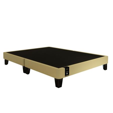 Base De Cama Europeo Carintia Queen Europeo 1.60 x 2.00 -Beige Claro