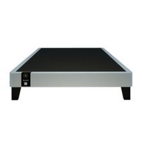 Base De Cama Europea Carintia 2 Plz - Gris claro