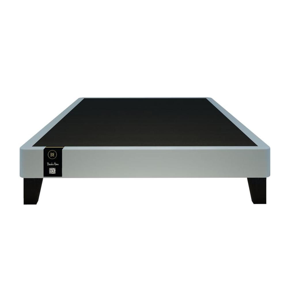 Base De Cama Europea Carintia 2 Plz - Gris claro
