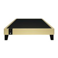 Base De Cama Europea Carintia 2 Plz - Beige claro