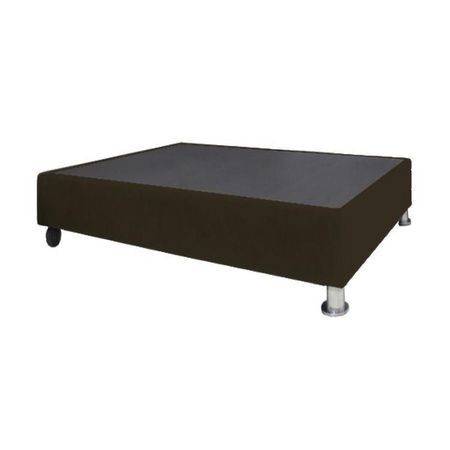 Base De Cama Luton con Ruedas 2 plz - Chocolate