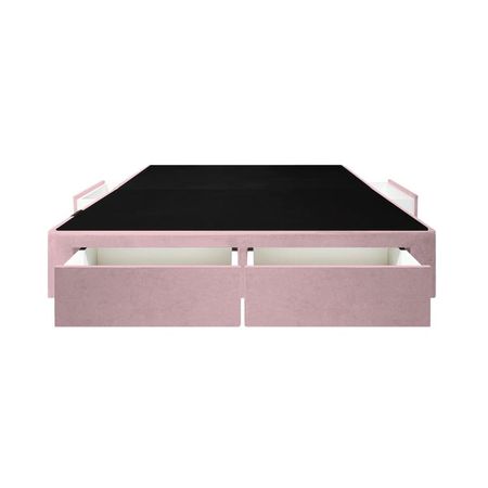 Base De Cama Wels 4 Cajones 2 Plz - Rosa