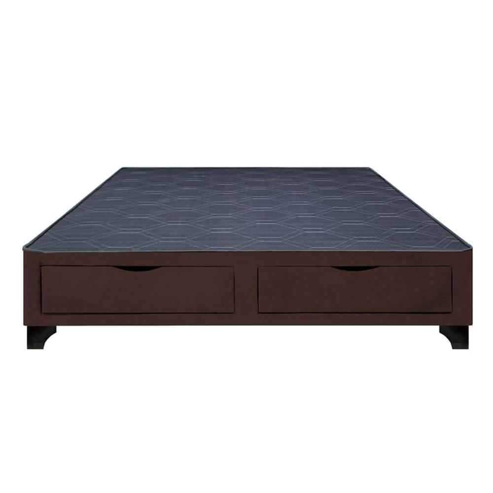 Base de Cama Kolpa 2 Cajones Frontales 1.5 Plz - Chocolate