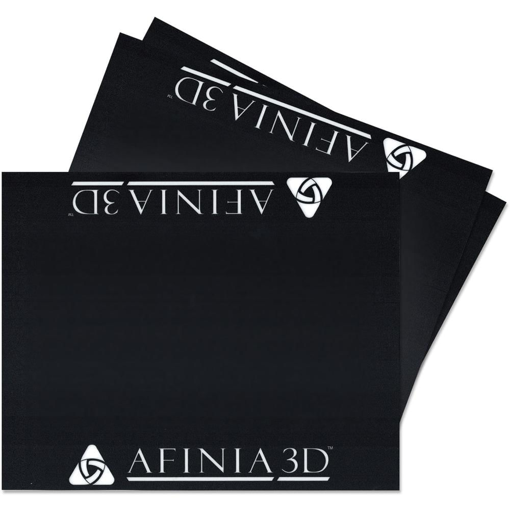 Superficie BuildTak Afinia 4.7 x 4.7"" (Paquete de 3) - Duradera, Minimiza Deformaciones, Reduce Tiem