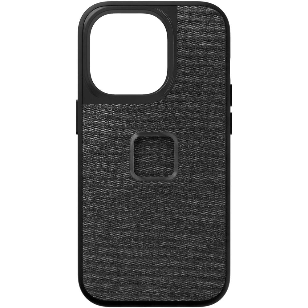 Funda Peak Design Mobile Everyday para iPhone 14 Pro (Carbón) - Conector SlimLink Magnético y Mecáni