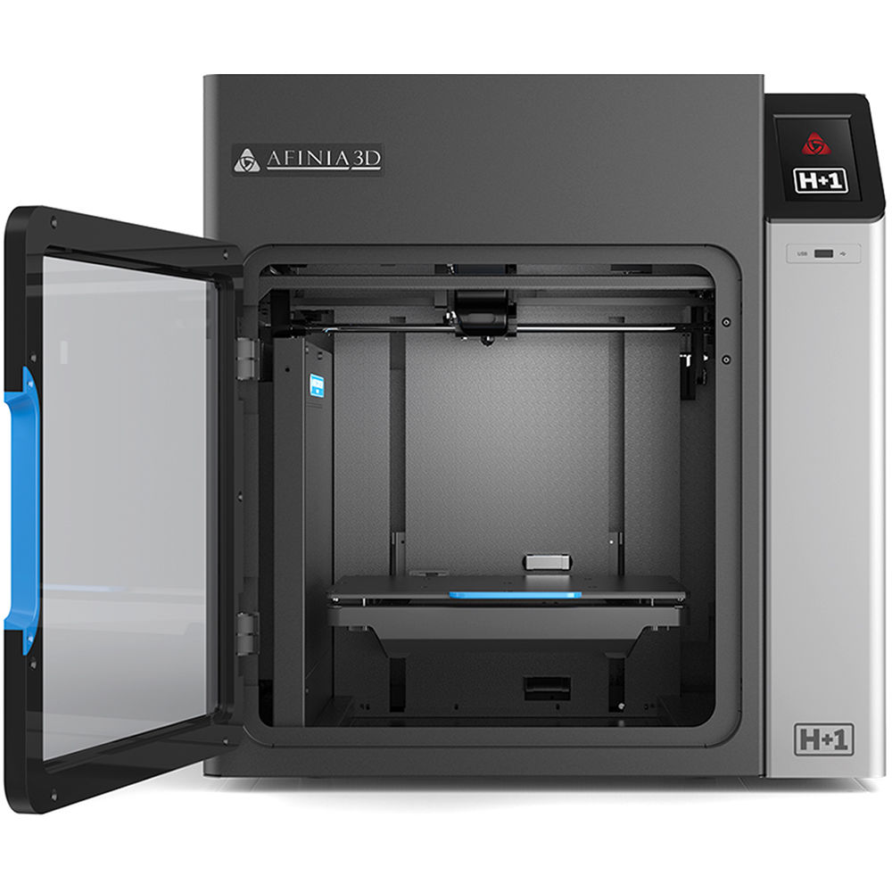 Impresora 3D Afinia H+1: Volumen de Construcción 10""x8.8""x8"", Resolución de Capa 50-400 Micrones, So