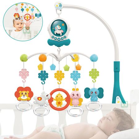 Movil Musical para Cuna Unicornio Azul HE0311