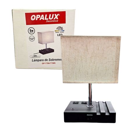 Lampara de Mesa Modelo Nida - Op-7194-T1NG