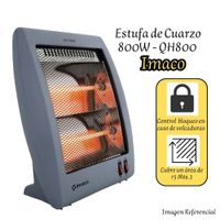 Estufa Eléctrica de Cuarzo Imaco QH800