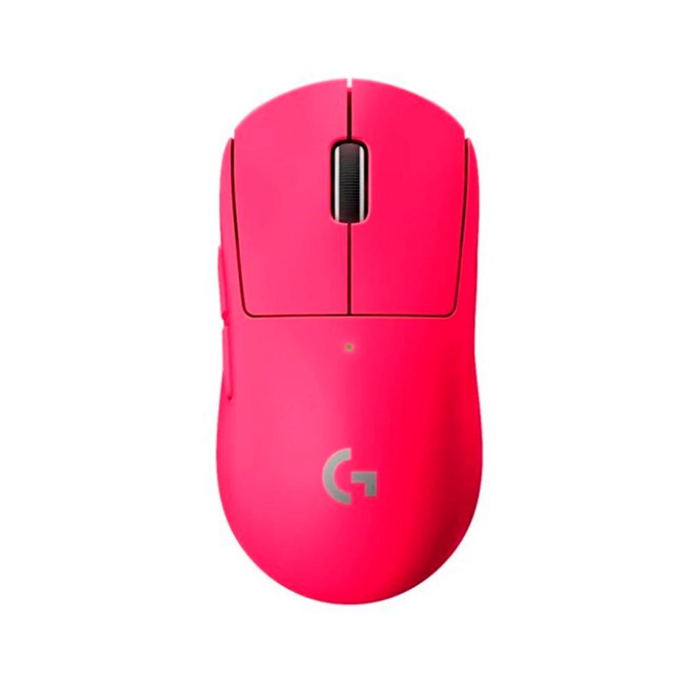 MOUSE GAMING INALAMBRICO LOGITECH PRO X SUPERLIGHT 25K USB 5 BOTONES MAGENTA P/N: 910-005954