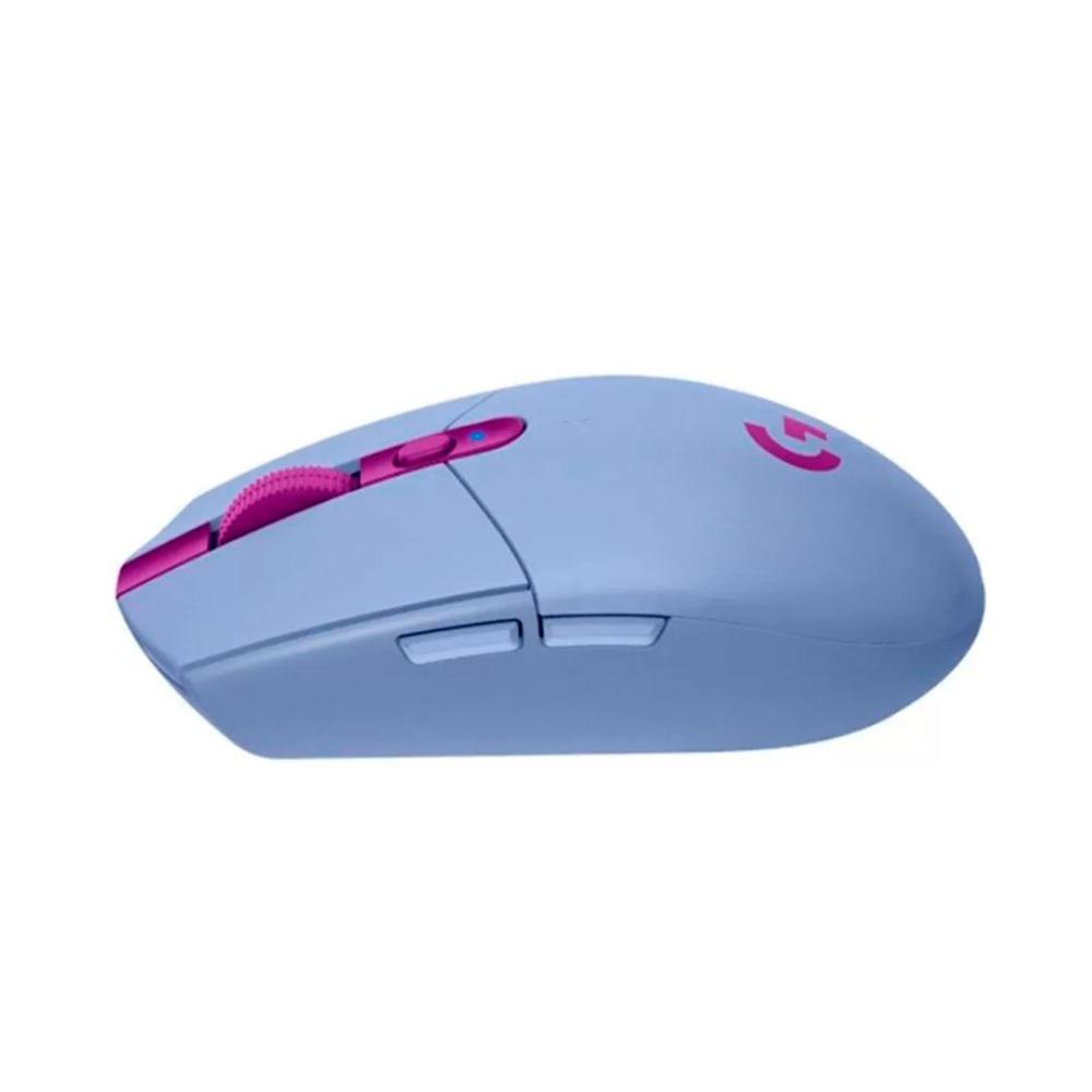 MOUSE GAMING INALAMBRICO LOGITECH G305, LILA, 12K DPI, INTERFAZ USB - P/N: 910-006020
