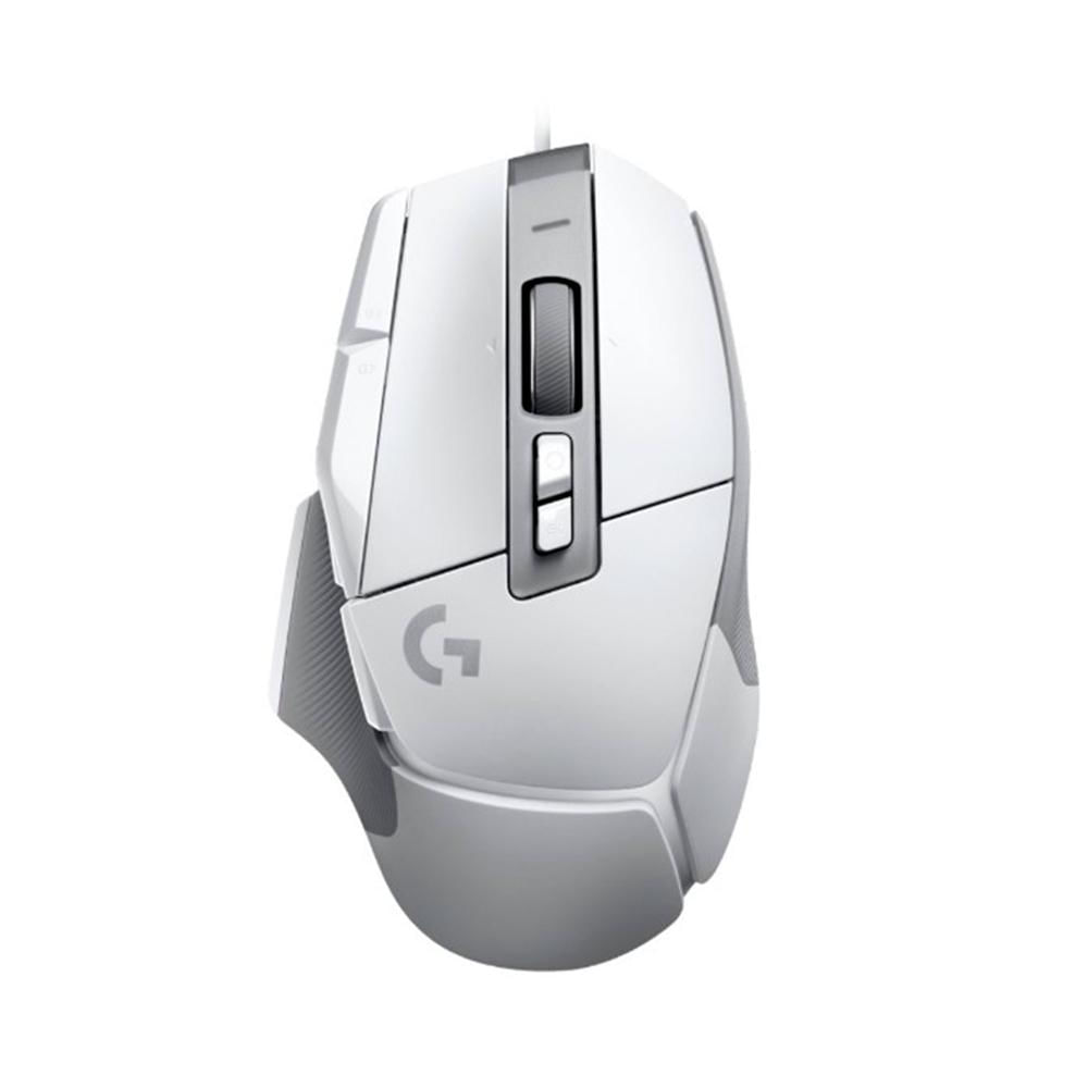 MOUSE GAMING LOGITECH G502 X HERO 25K DPI INTERFAZ USB BLANCO COMPATIBILIDAD WINDOWS PN: 910-006144