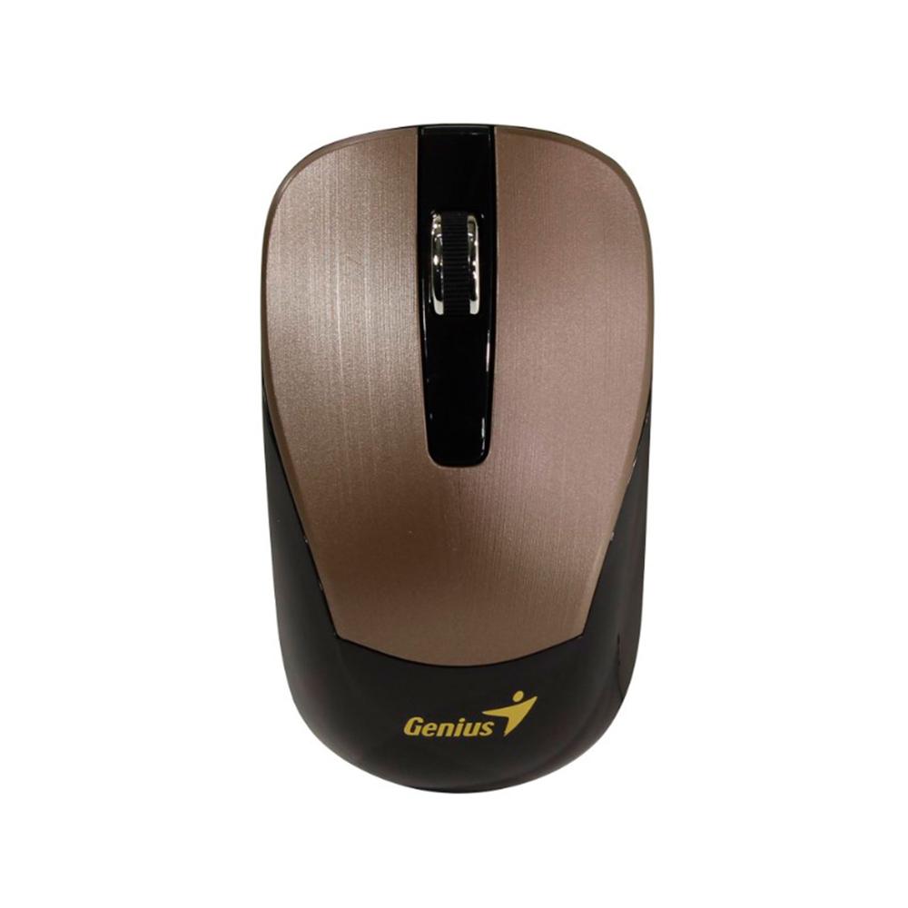 MOUSE INALAMBRICO GENIUS ECO-8015 BLUEEYE COLOR COFFE - P/N: ECO-8015 COFFE