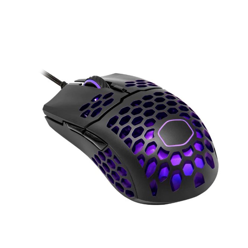 MOUSE GAMING COOLER MASTER MM711, DPI 16000, RGB COLOR NEGRO MATTE - P/N: MM-711-KKOL1