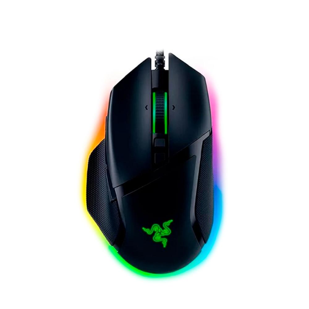 MOUSE GAMING RAZER BASILISK V3 USB 11 BOTONES RGB 26000 DPI COLOR NEGRO - P/N: RZ01-04000100-R3U1