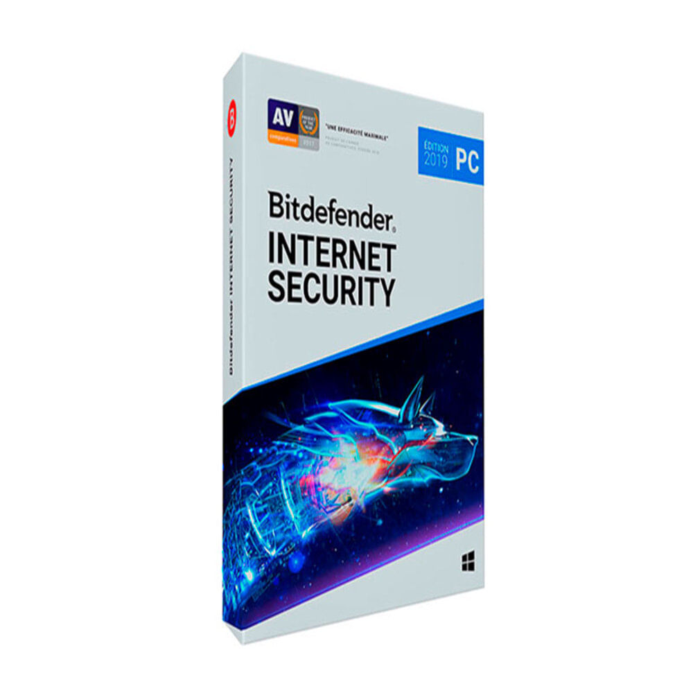 ANTIVIRUS  BITDEFENDER INTERNET SECURITY 2019 3PC 15 MESES + 1 MEMORIA USB - P/N: BDIS20191Y3U-B