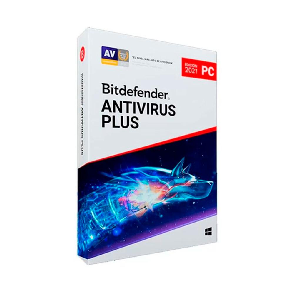 ANTIVIRUS BITDEFENDER PLUS, 3PC, POR 15 MESES - P/N: B11010051
