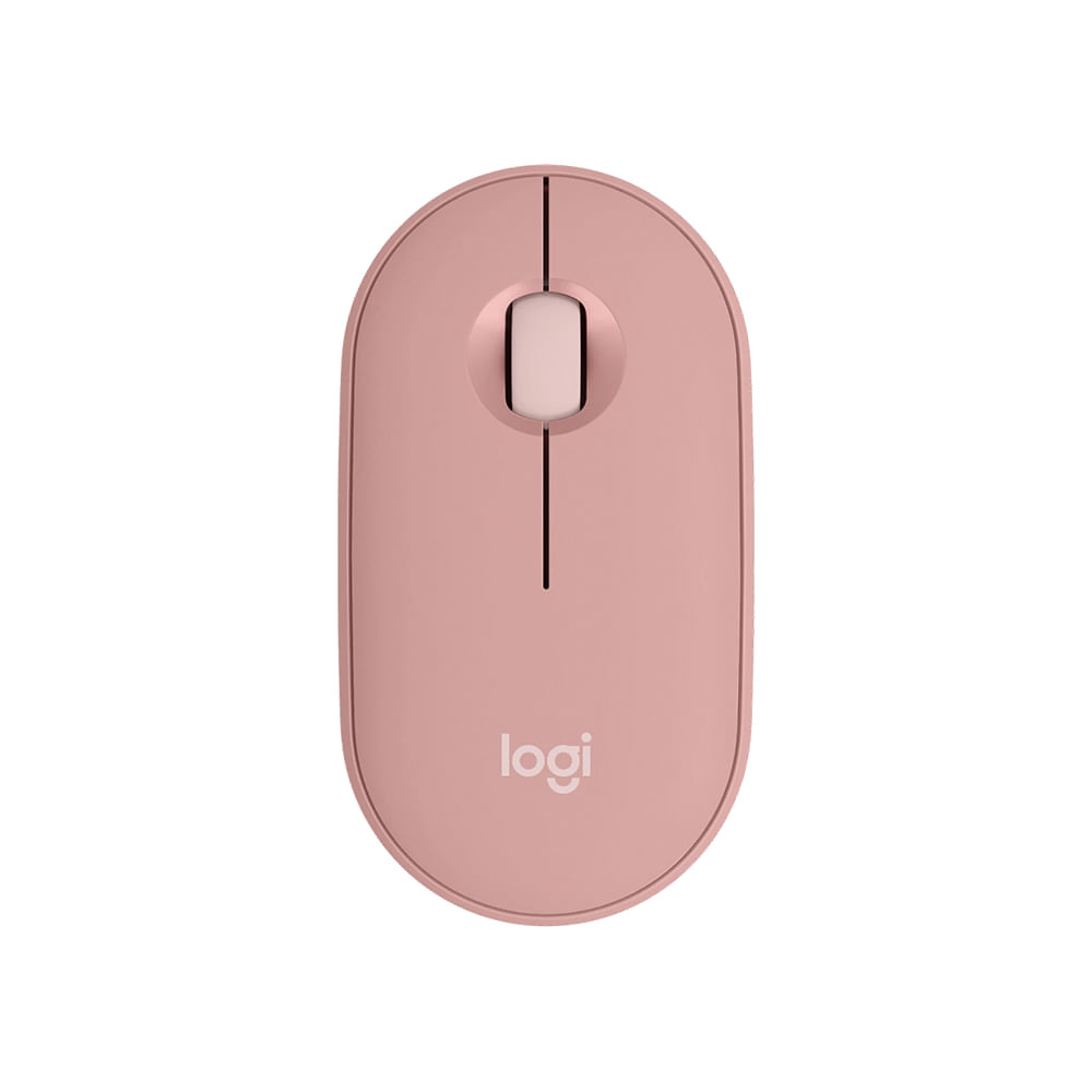 Mouse Logitech M350S Inalámbrico Rosa