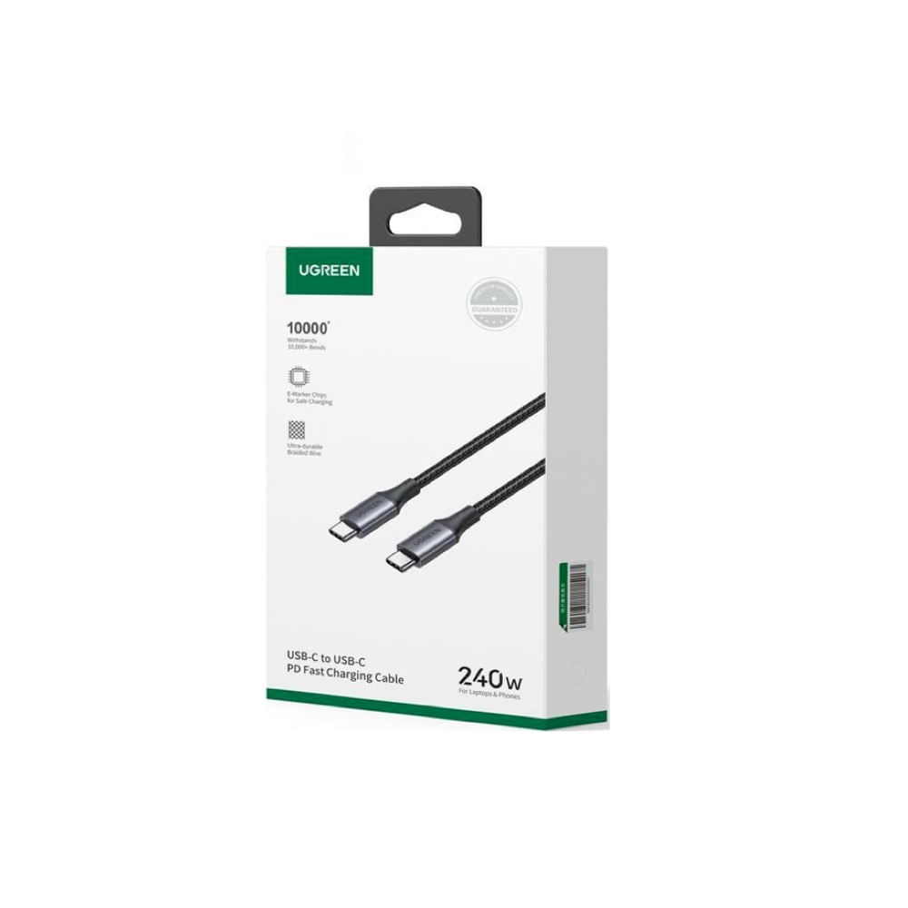 Cable Original Ugreen Tipo C Trenzado