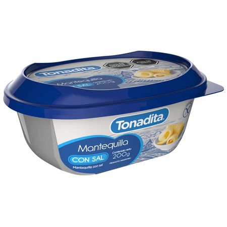 Mantequilla con Sal TONADITA Pote 200g