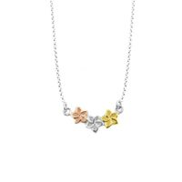 Collar 5 Petalos Goldensilver