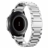 Correa de eslabones acero inox para smartwatch 20mm plata