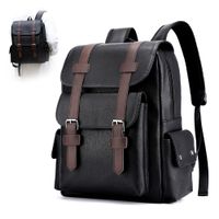 Mochila para Hombre de Cuero PU con Porta Laptop NG U57