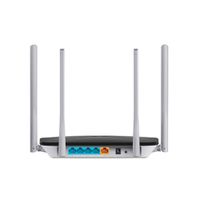ROUTER MERCUSYS AC12, INALÁMBRICO, 1167MBIT/S, 4X RJ-45, 2.4GHZ/5GHZ, 4 ANTENAS EXTERNAS P/N: AC12