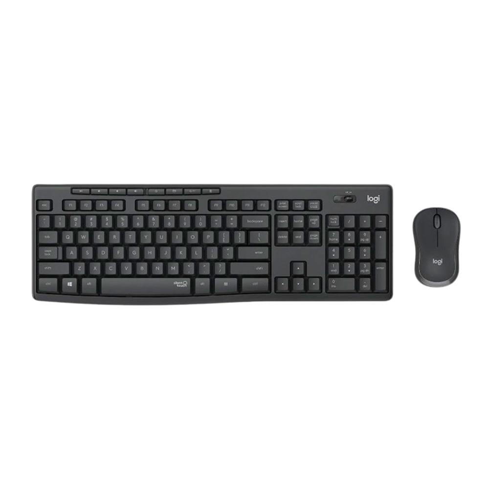 KIT TECLADO Y MOUSE INALAMBRICO LOGITECH MK295, CONEXION 2.4GHZ, 1000DPI, NEGRO - P/N: 920-009792