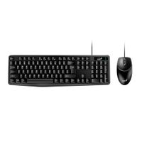 KIT TECLADO Y MOUSE GENIUS KM-170 USB COLOR NEGRO - P/N: 31330006402