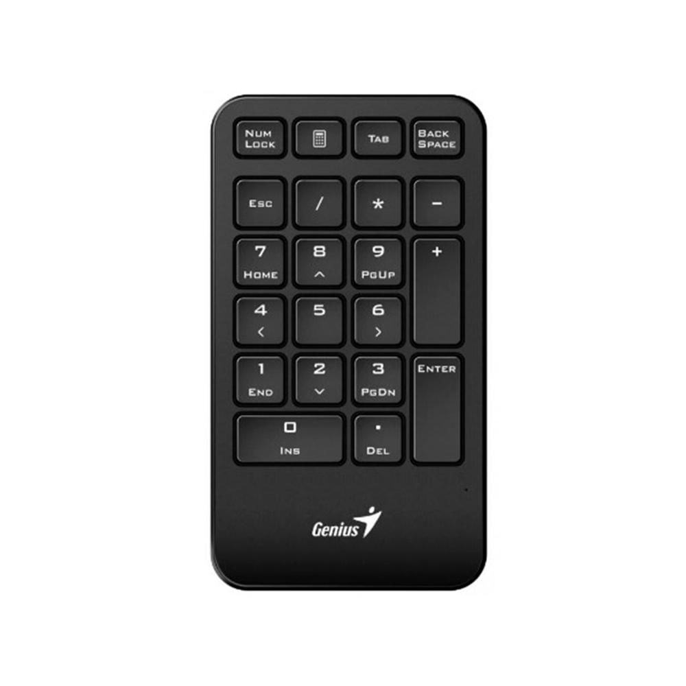 TECLADO NUMERICO GENIUS NUMPAD 1000 INALAMBRICO NEGRO P/N:31320003400