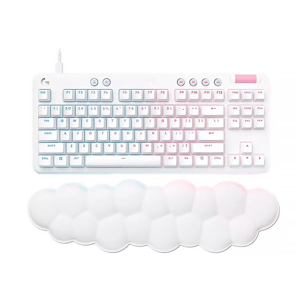 TECLADO GAMING CON CABLE LOGITECH G713, INTERRUPTORES TACTILES USB GX BROWN TACTILE PN: 920-010413