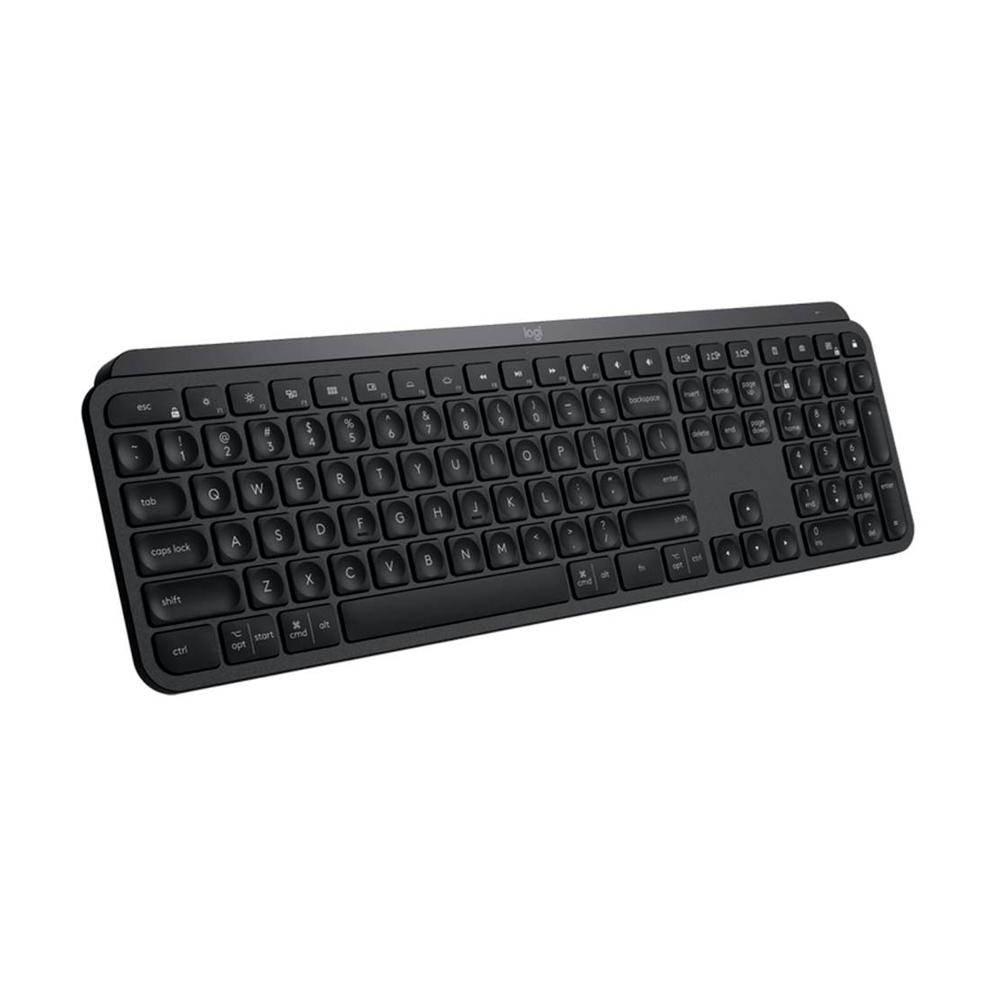 TECLADO INALAMBRICO LOGITECH MX KEYS S, RETROILUMINACION BLUETOOTH  QWERTY  GRAFITO PN: 920-011561