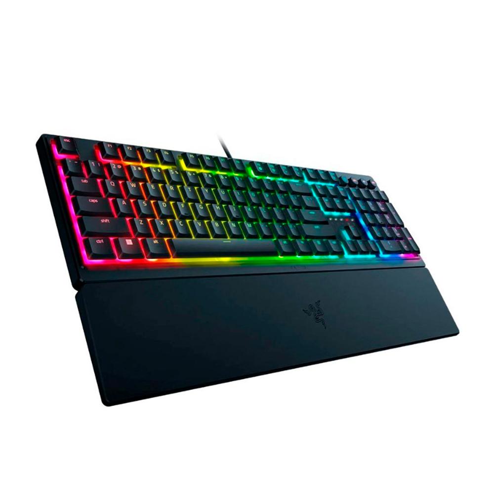 TECLADO GAMING RAZER ORNATA V3 LOW PROFILE, IDIOMA US, RGB CHROMA USB NEGRO P/N: RZ03-04460200-R3U1